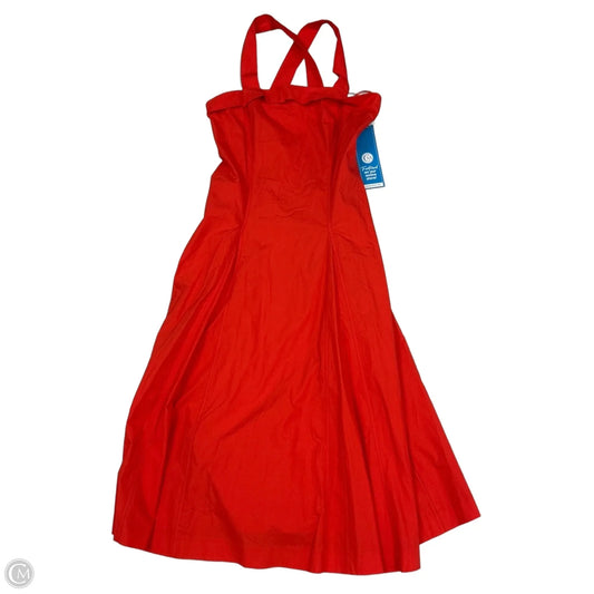 Dress Casual Maxi By Banana Republic In Red, Size: 4