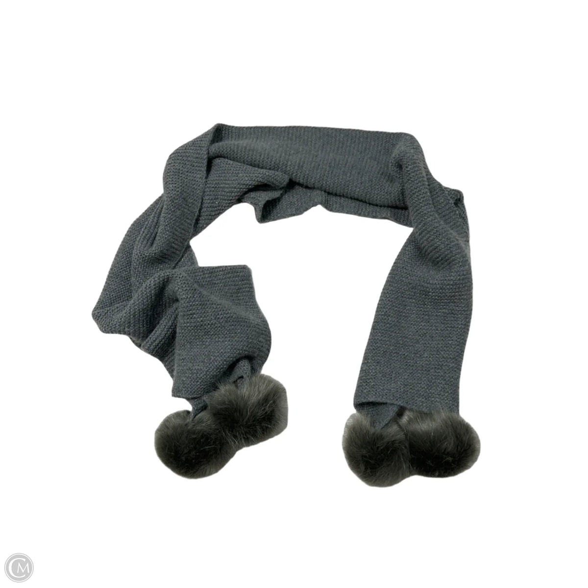 Restoration Hardware Cashmere and Faux Fur Designer Scarf