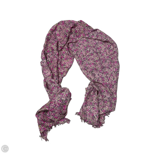 J.Crew Floral Long Scarf