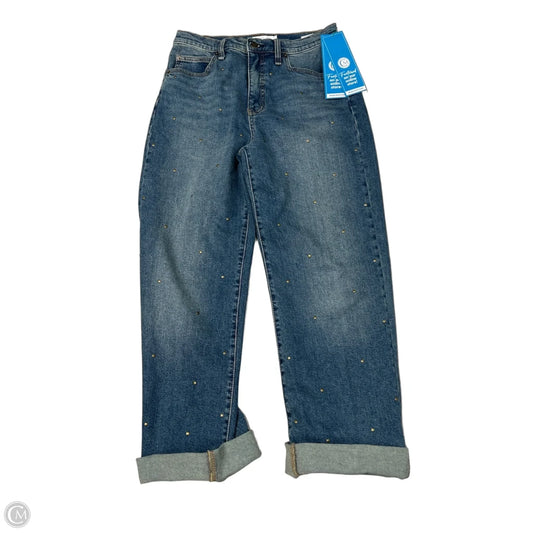 Jessica Simpson Wide Leg Jeans in Blue Denim, Size 2