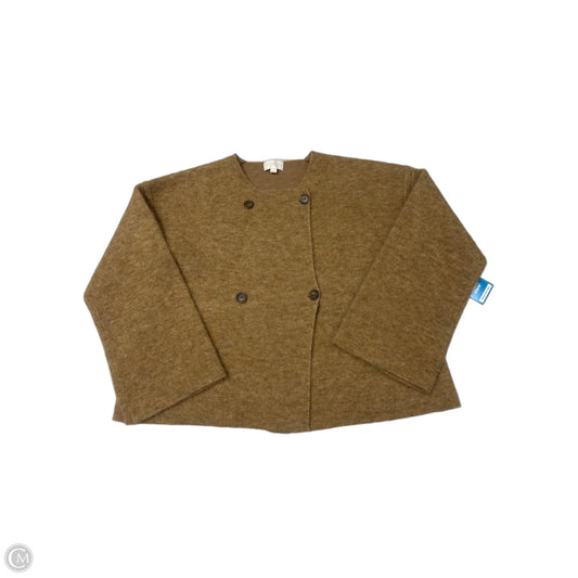 J. Crew Cardigan Sweater in Tan, Size L