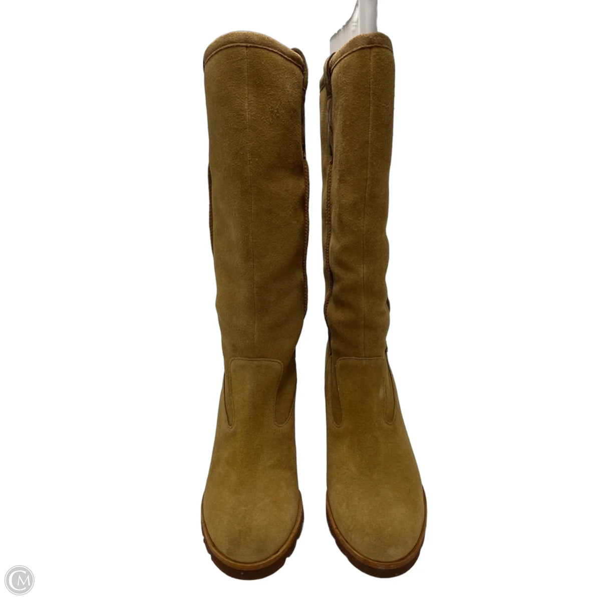 Like New! UGG Knee-High Designer Boots in Tan, Size 7.5
