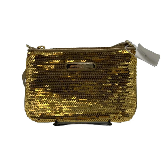 Michael Kors Designer Wristlet in Gold