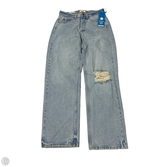 Universal Thread Wide-Leg Jeans in Blue Denim, Size 4