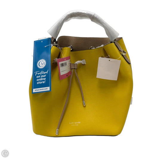 New! Kate Spade New York Vivian Designer Bag in Yellow