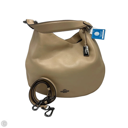 Coach Nomad Designer Hobo Bag in Tan
