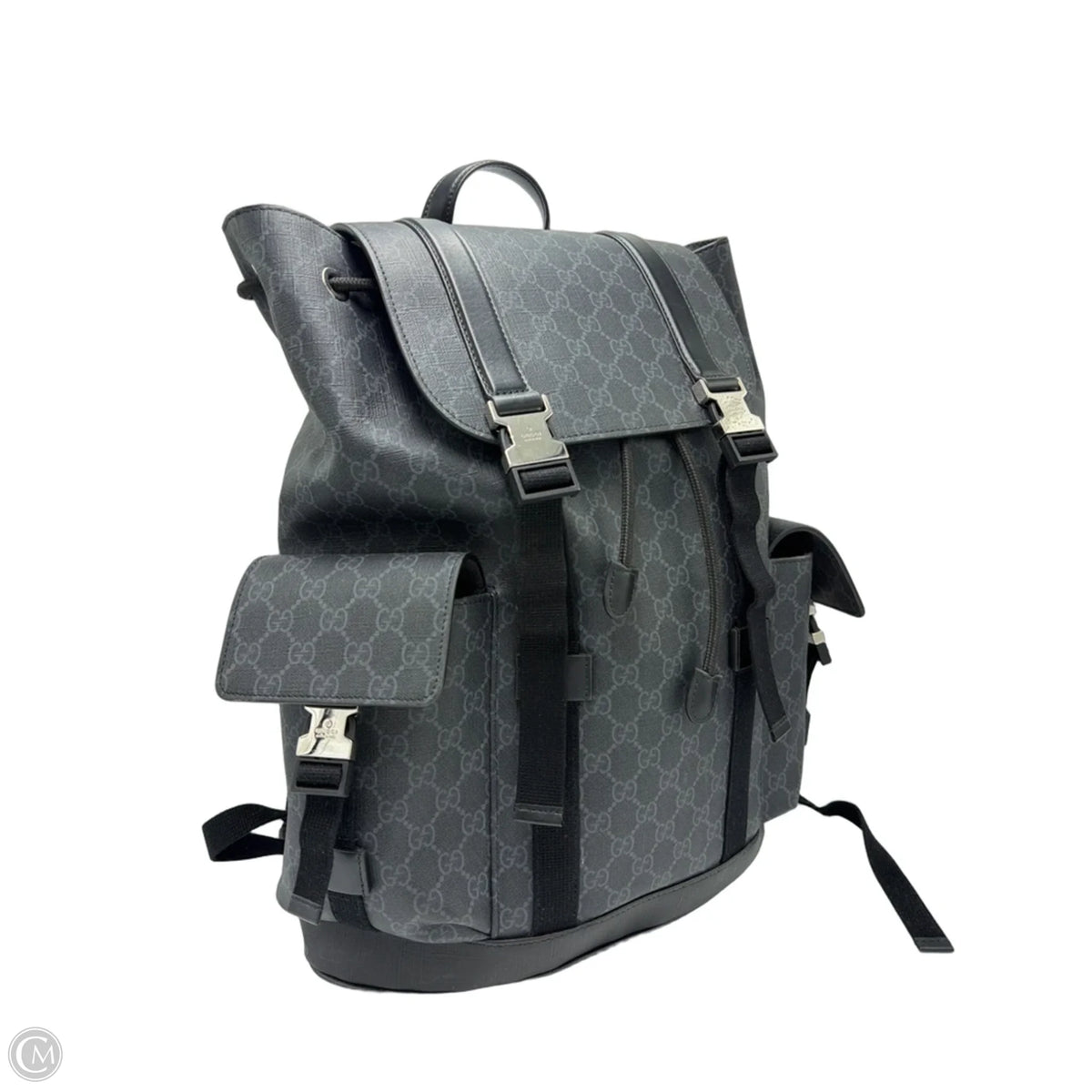 Gucci GG Supreme Unisex Large Luxury Backpack