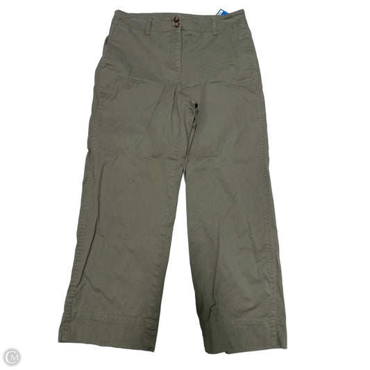 Talbots Chinos in Green, Size 8P
