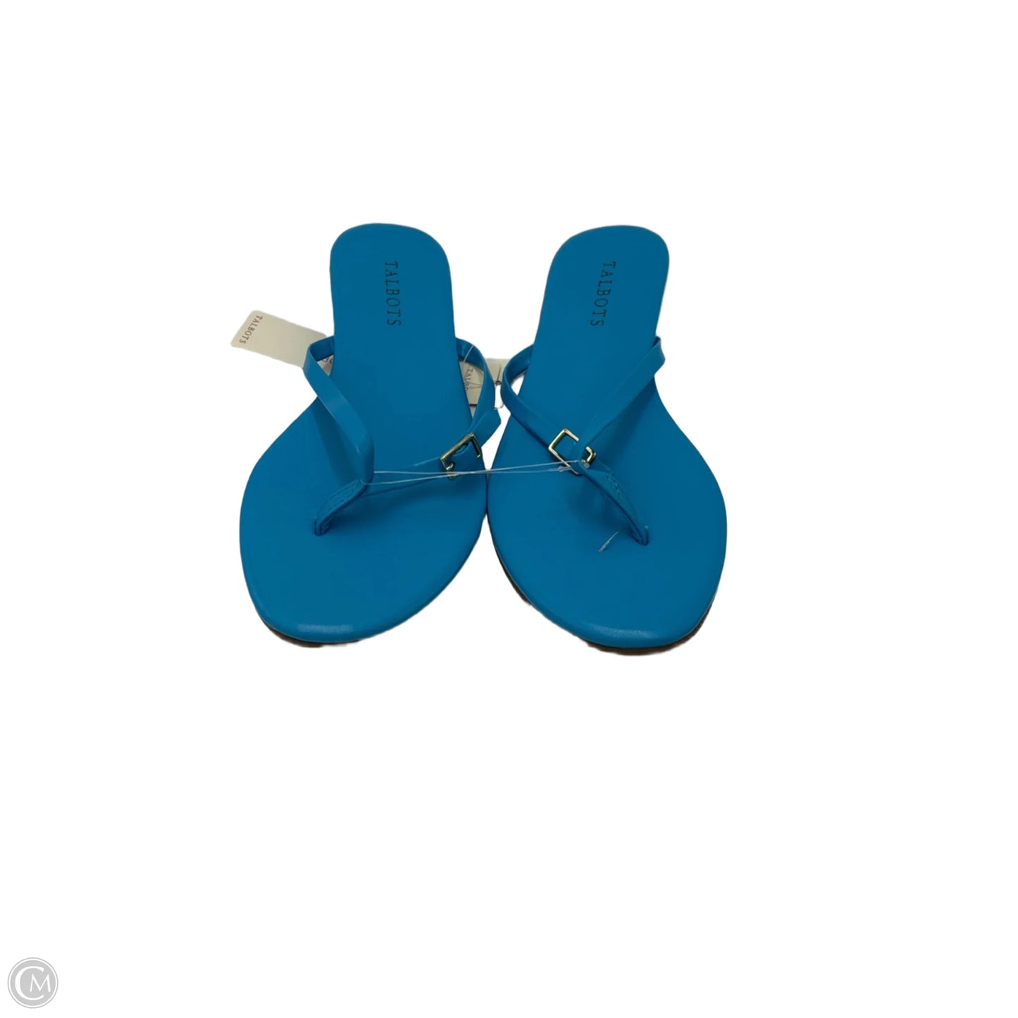 New! Sandals Flats By Talbots In Blue, Size: 8