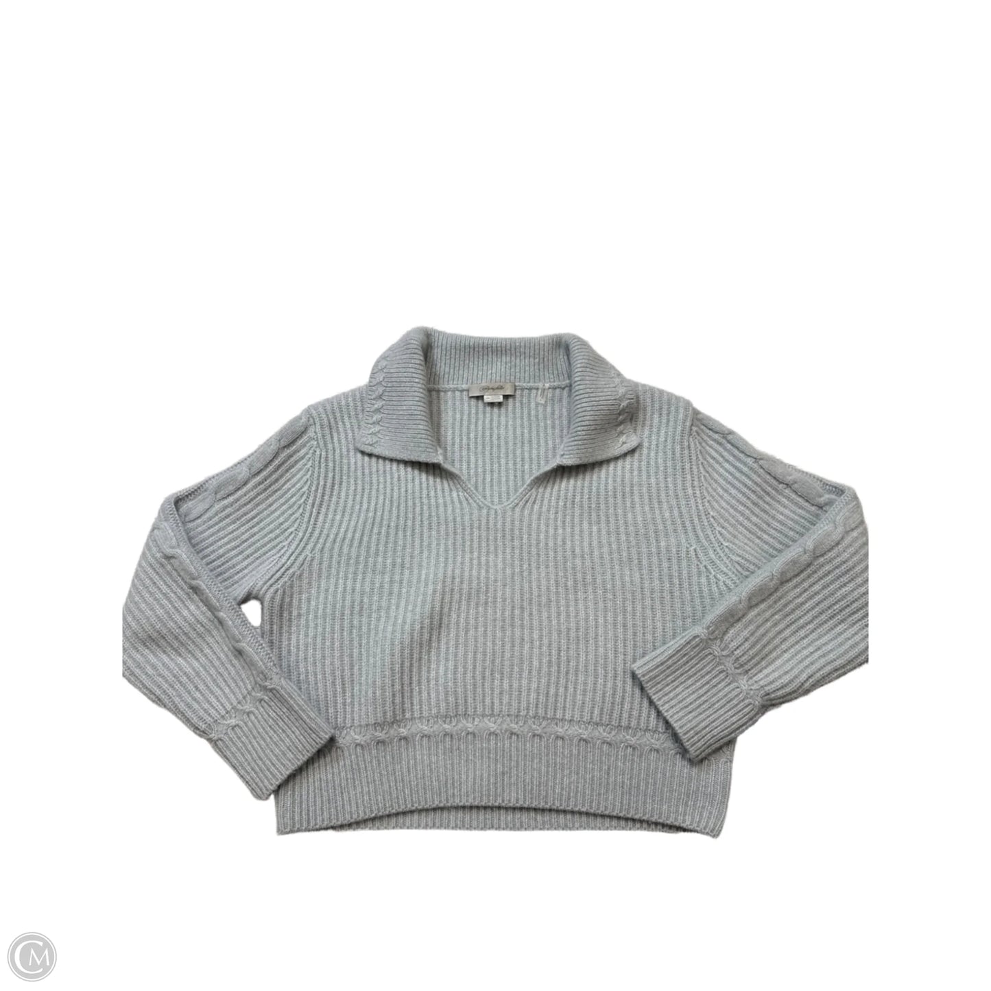 Sweater Cashmere By Christopher Fincher  In Grey, Size: M