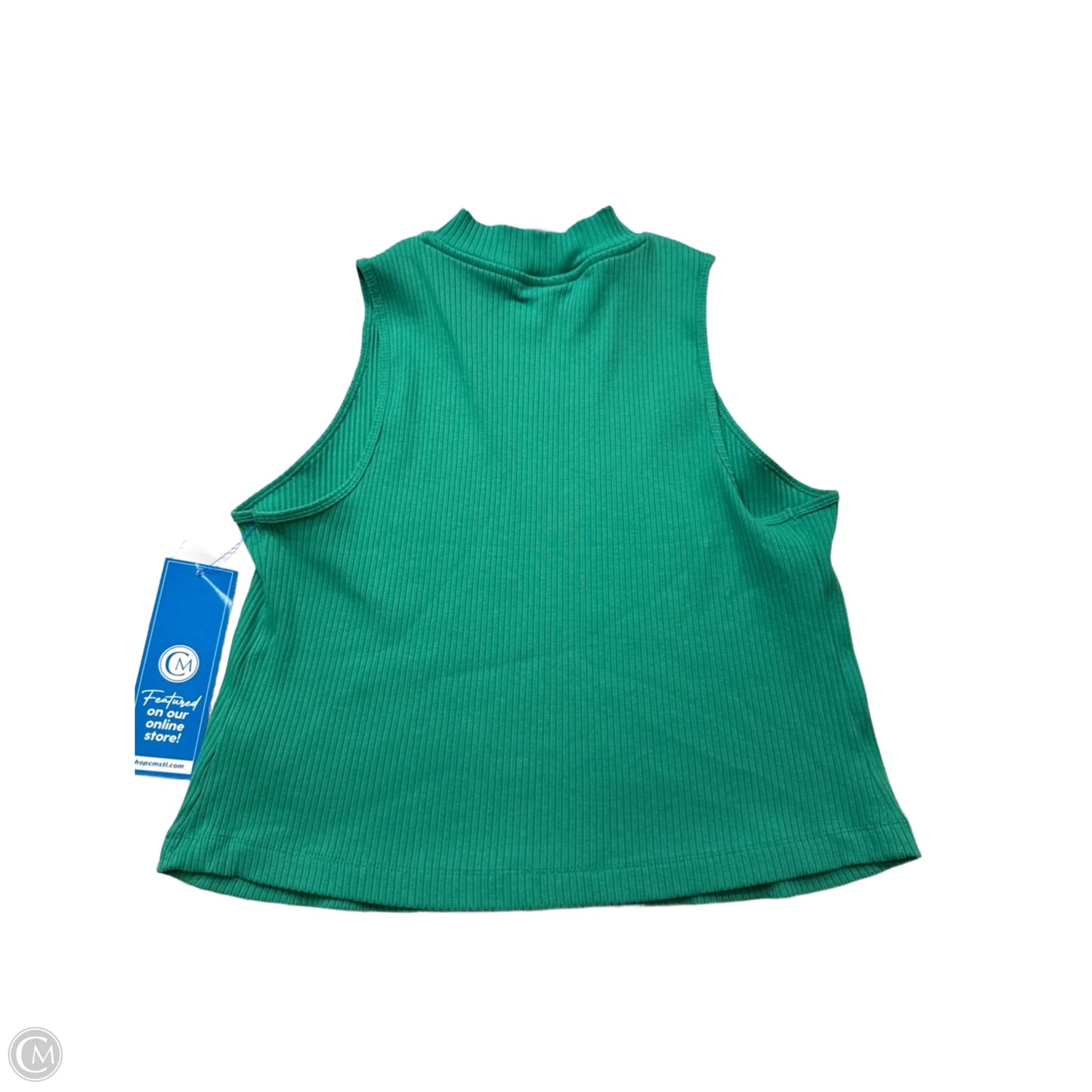 Top Sleeveless By Old Navy In Green, Size: 2x