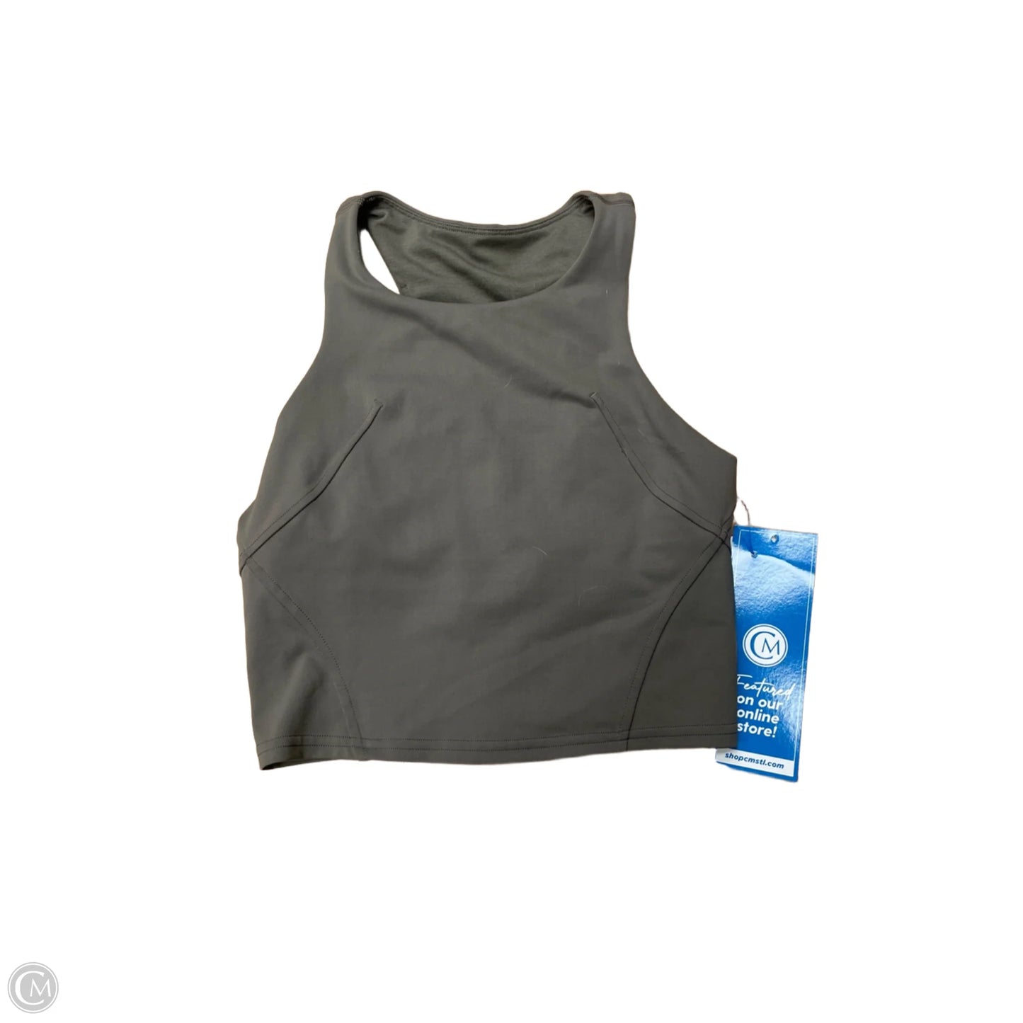 Athletic Tank Top By Lululemon In Green, Size: 4