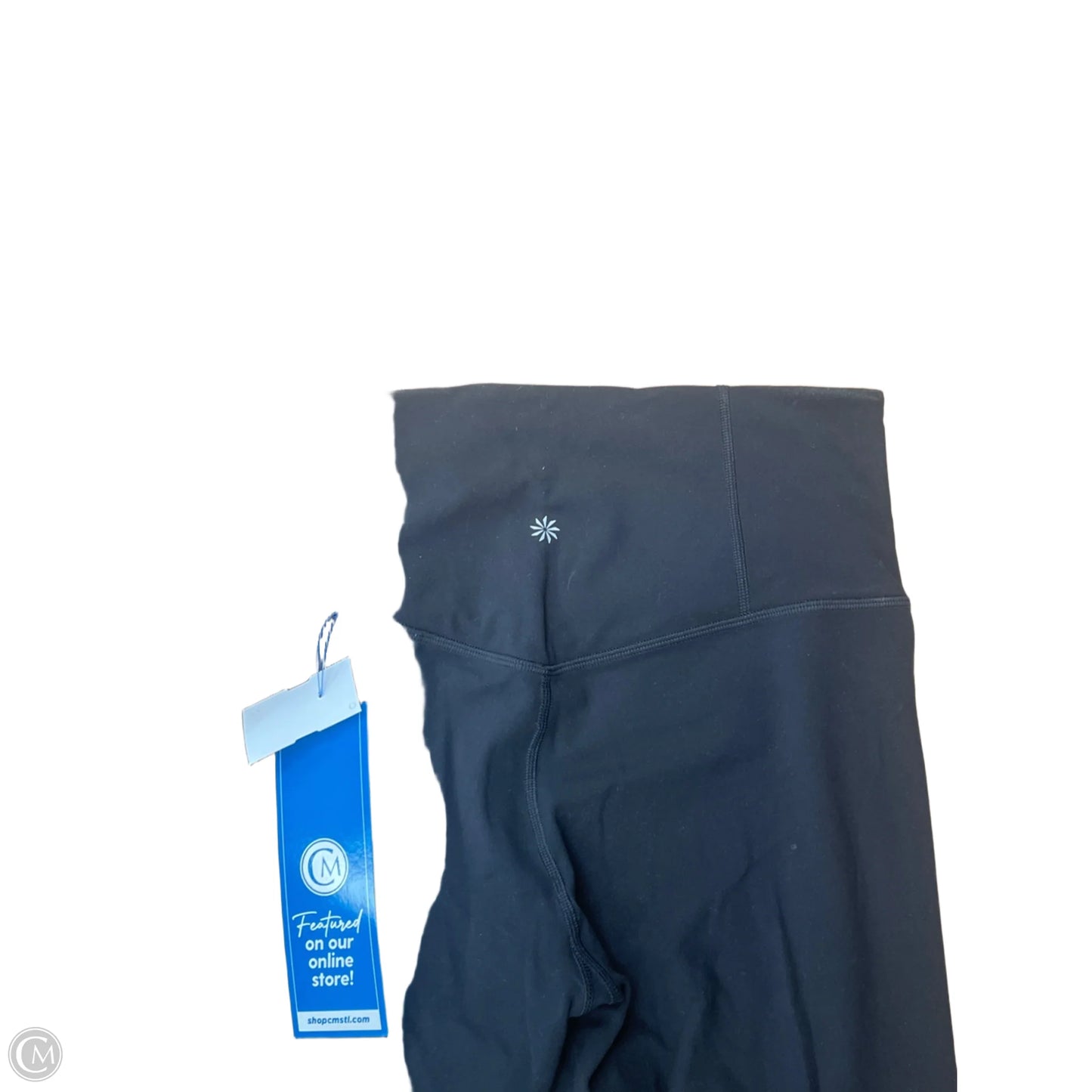 Athletic Leggings By Athleta In Black, Size: M