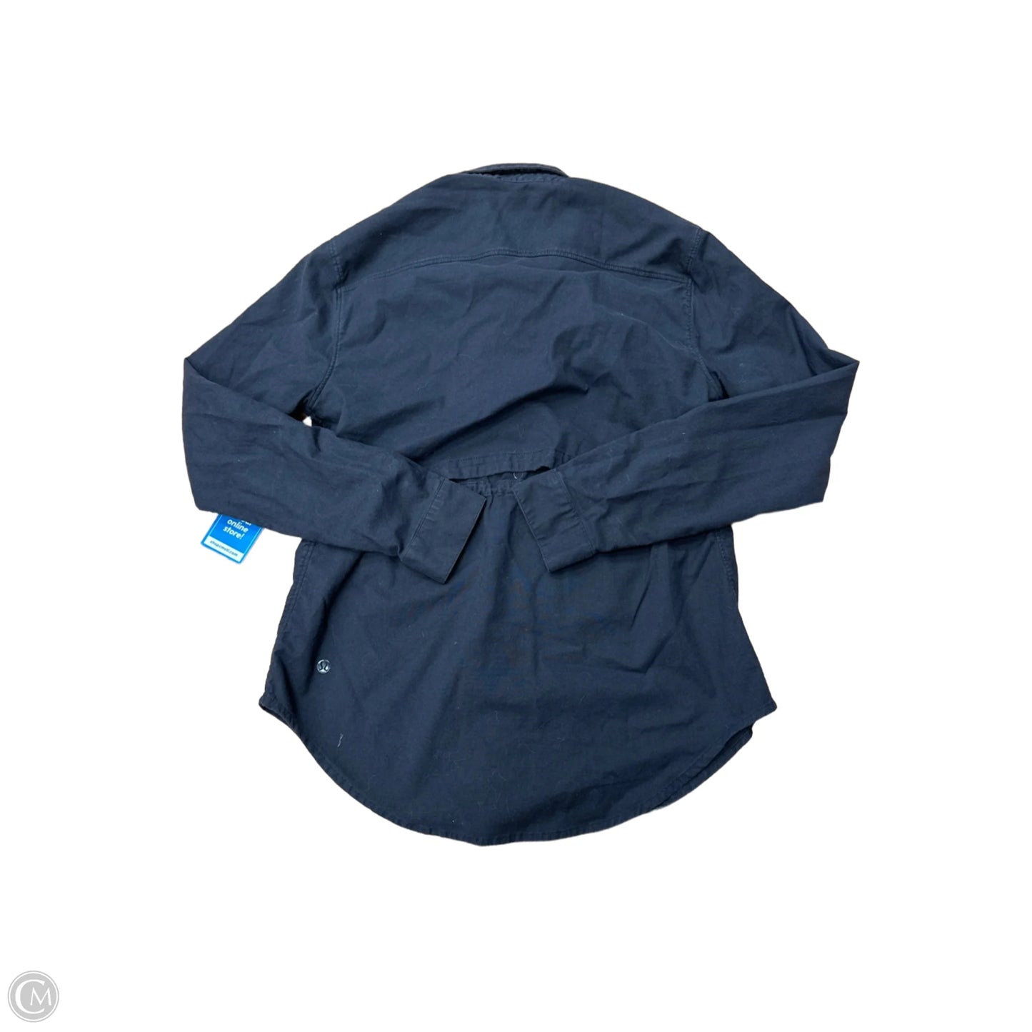 Athletic Jacket By Lululemon In Grey, Size: M