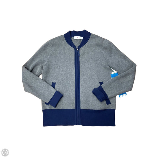 Sweater Cardigan By Vineyard Vines In Grey, Size: S