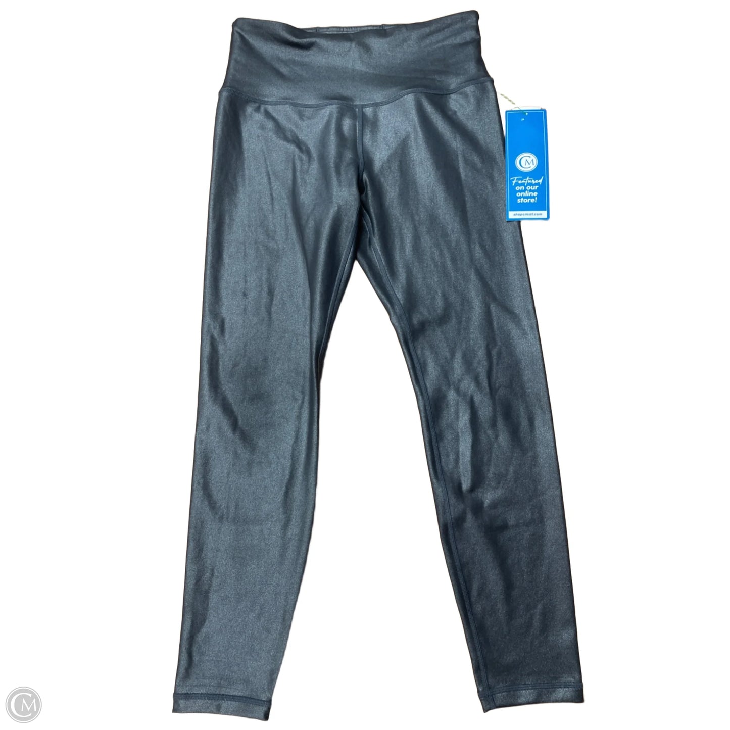 Athletic Leggings By Athleta In Silver, Size: Sp