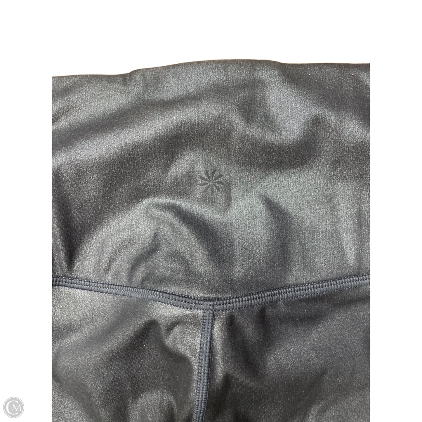 Athletic Leggings By Athleta In Silver, Size: Sp