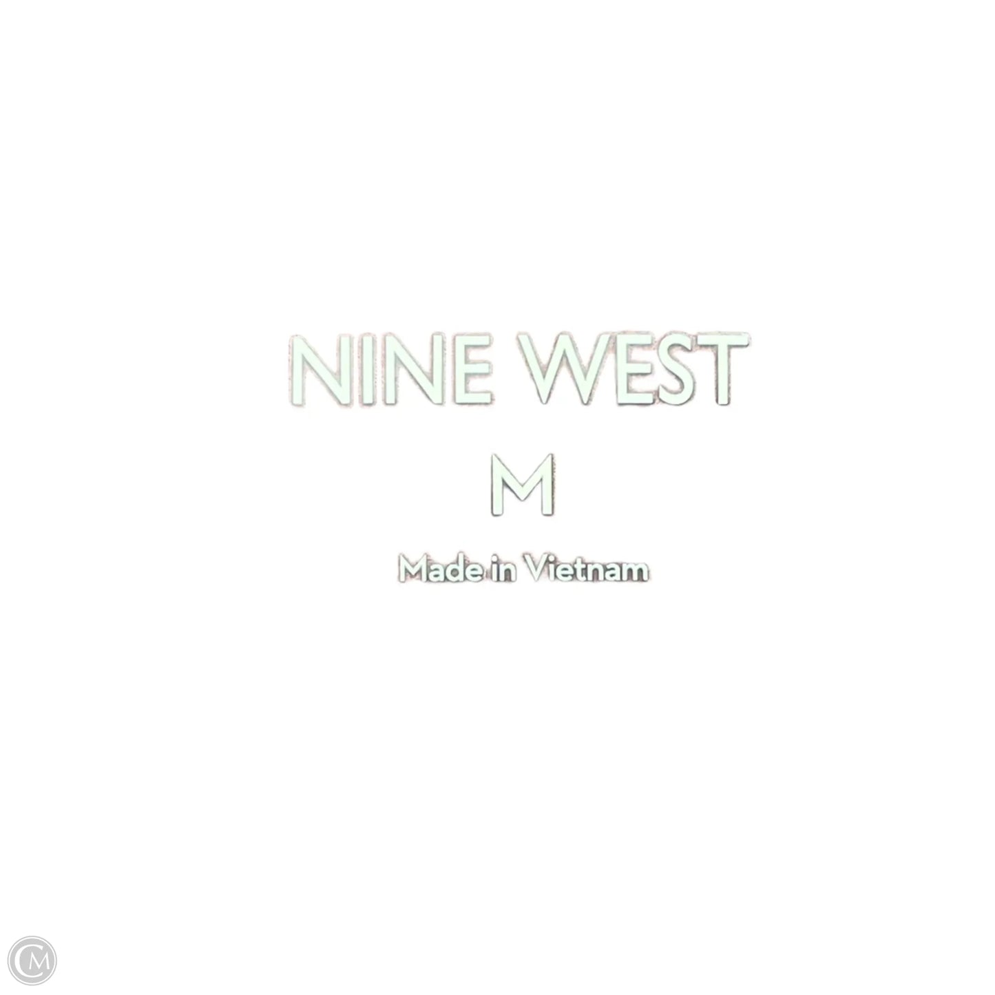 NEW! Top Sleeveless By Nine West In Maroon, Size: M