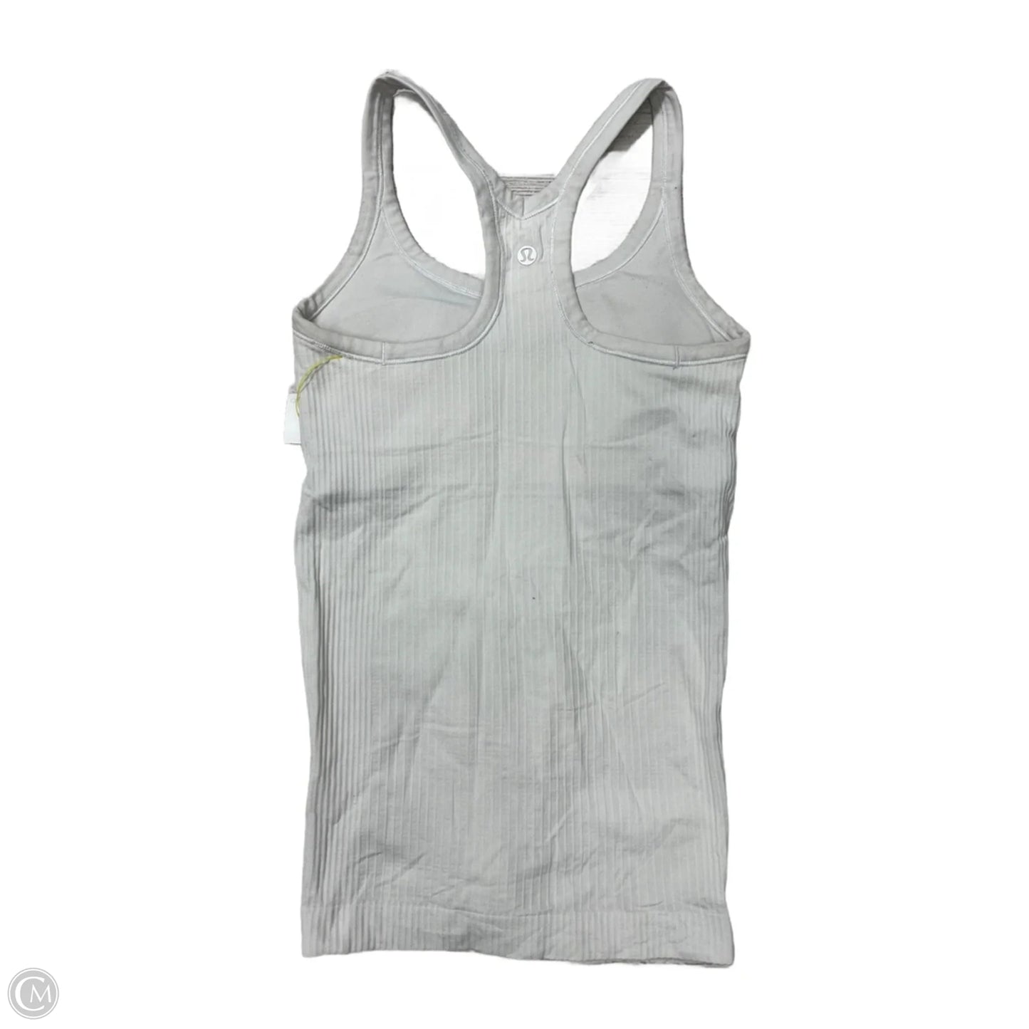 Athletic Tank Top By Lululemon In White, Size: 2