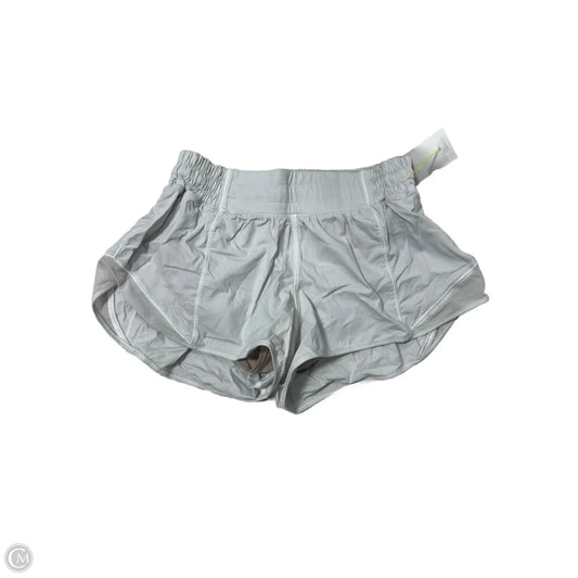 Athletic Shorts By Lululemon In White, Size: 4