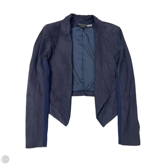 Blazer Designer By Alice + Olivia In Navy, Size: L