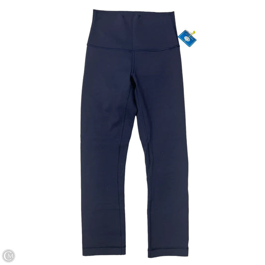 Athletic Leggings By Lululemon In Navy, Size: 2
