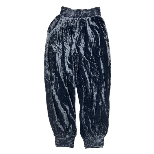 Velvet Jogger Style Pants By Anthropologie In Navy, Size: Xs