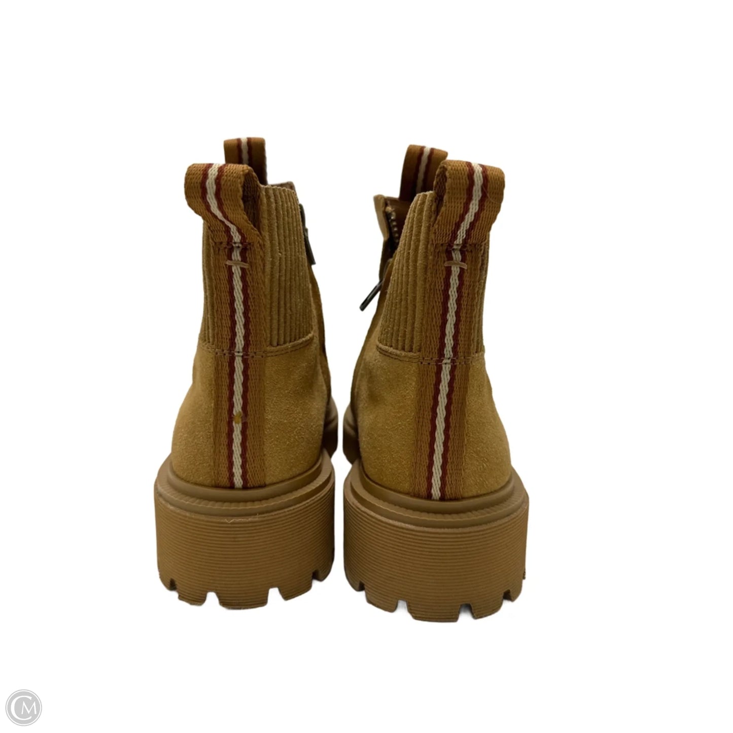 Boots Ankle Heels By Madewell In Brown, Size: 9.5