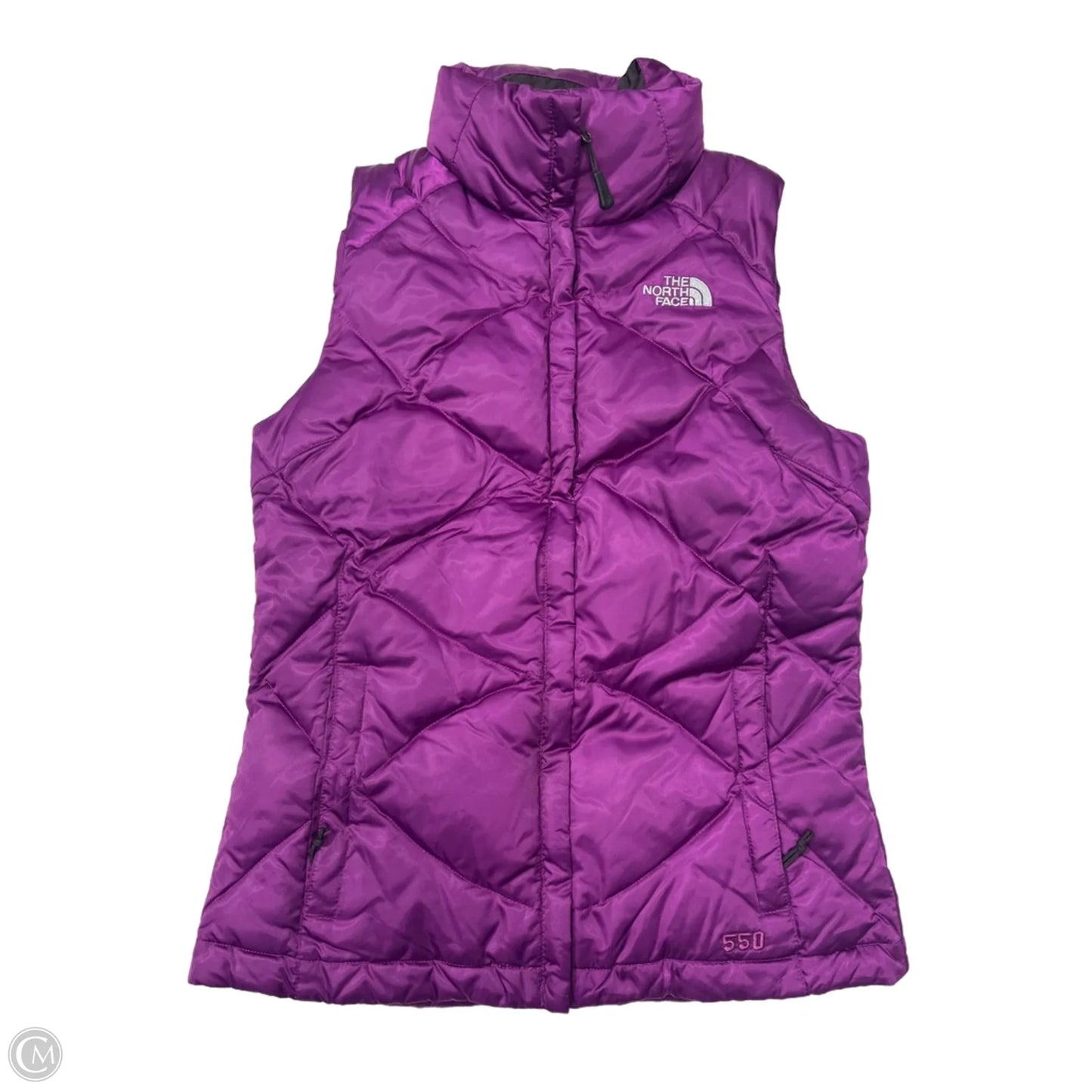 Vest Puffer & Quilted By The North Face In Purple, Size: Xs