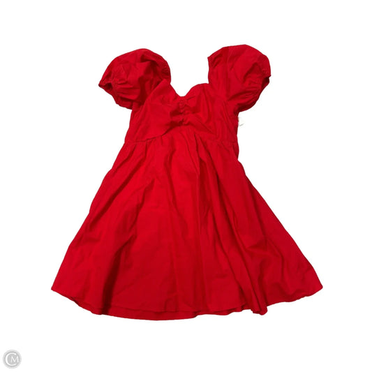 Dress Casual Short By Mod In Red, Size: L