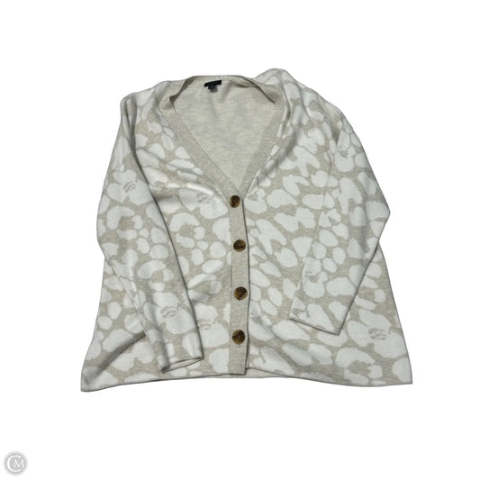 Ann Taylor Cardigan Sweater in Tan, Size M