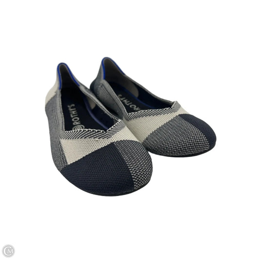 Shoes Designer By Rothys In Black & White, Size: 9