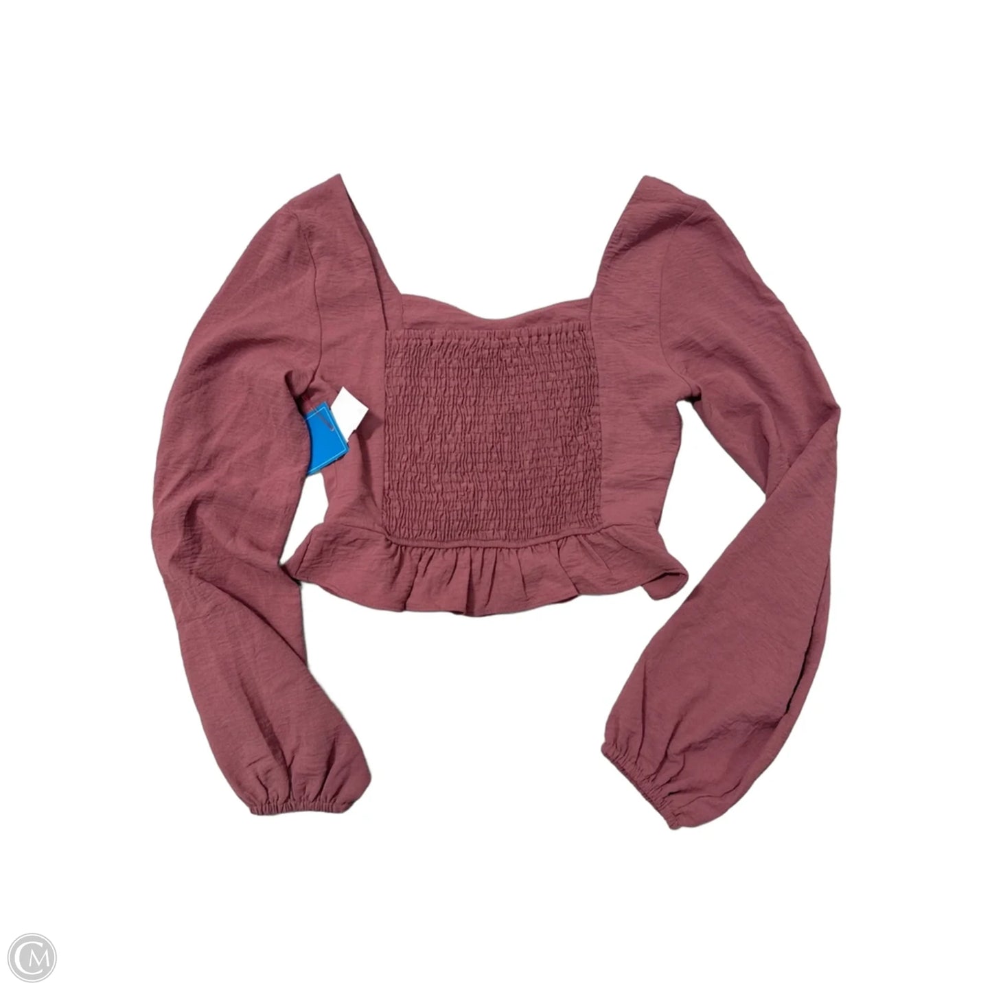 Top Long Sleeve By Altard State In Pink, Size: S