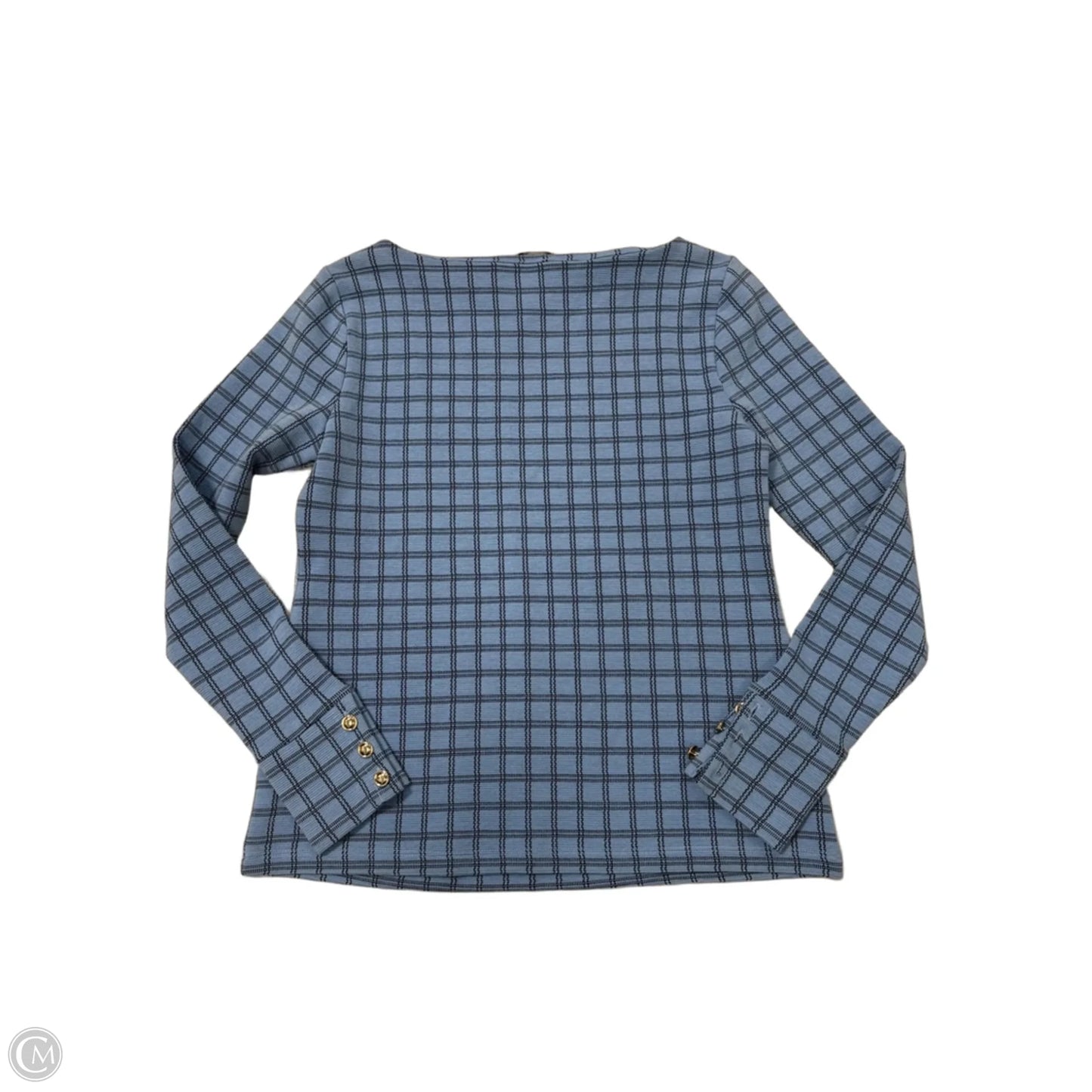 Top Long Sleeve By Ann Taylor In Blue, Size: Xs