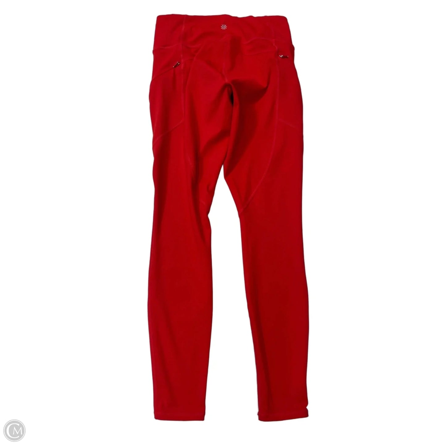 Athletic Leggings By Athleta In Red, Size: S