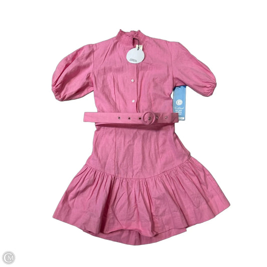 New! Dress Casual Short By S/W/F Anthropologie In Pink, Size: Xs