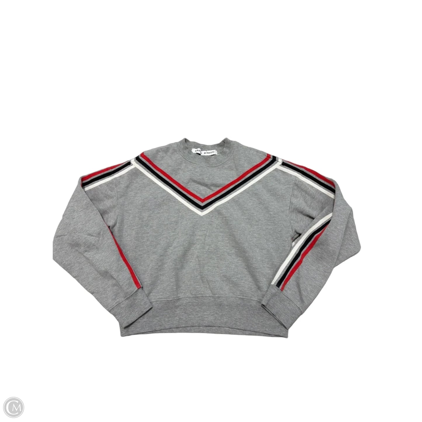 Sweatshirt Designer By Rebecca Minkoff In Grey, Size: M