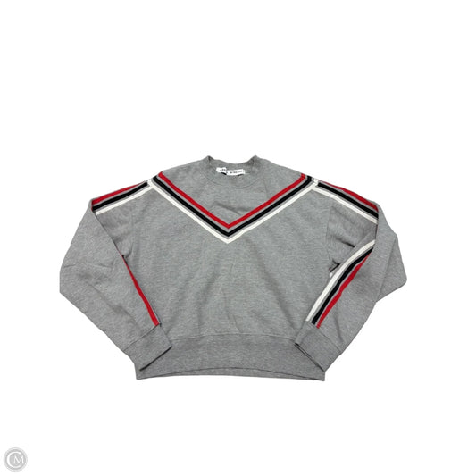 Sweatshirt Designer By Rebecca Minkoff In Grey, Size: M