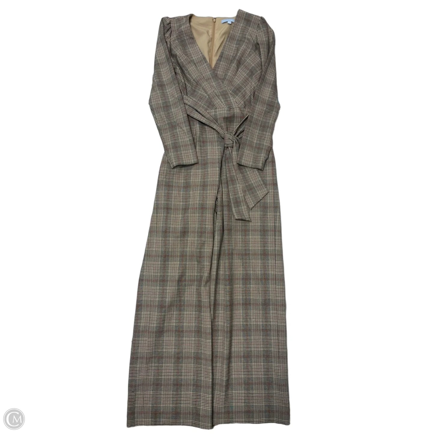 Jumpsuit By Antonio Melani In Brown & Cream, Size: S