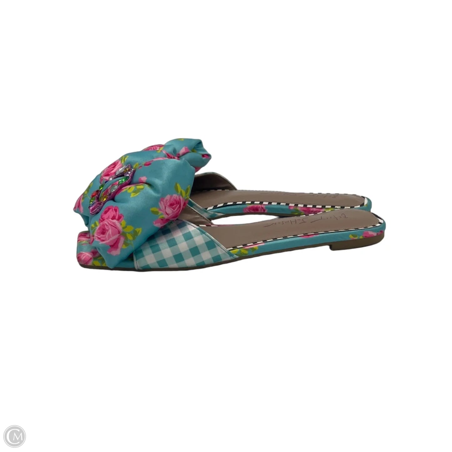 Shoes Flats By Betsey Johnson In Blue, Size: 6.5