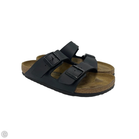 Shoes Designer By Birkenstock In Black & Brown, Size: 10