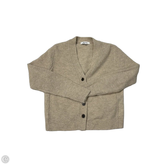 Sweater Cardigan By Madewell In Brown, Size: Xs