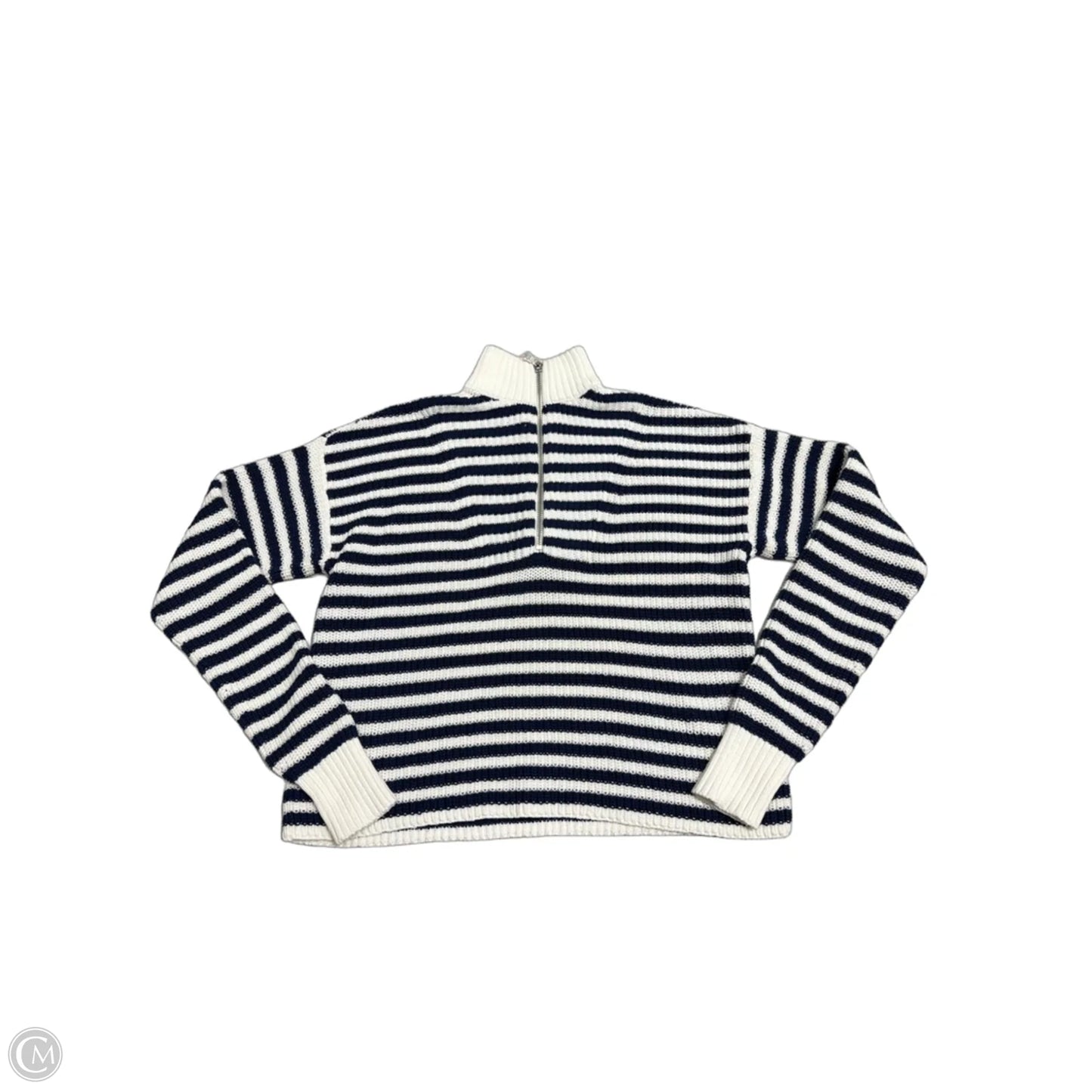 Sweater By Madewell In Striped Pattern, Size: Xs