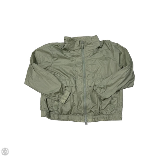 Jacket Windbreaker By Columbia In Green, Size: Xl