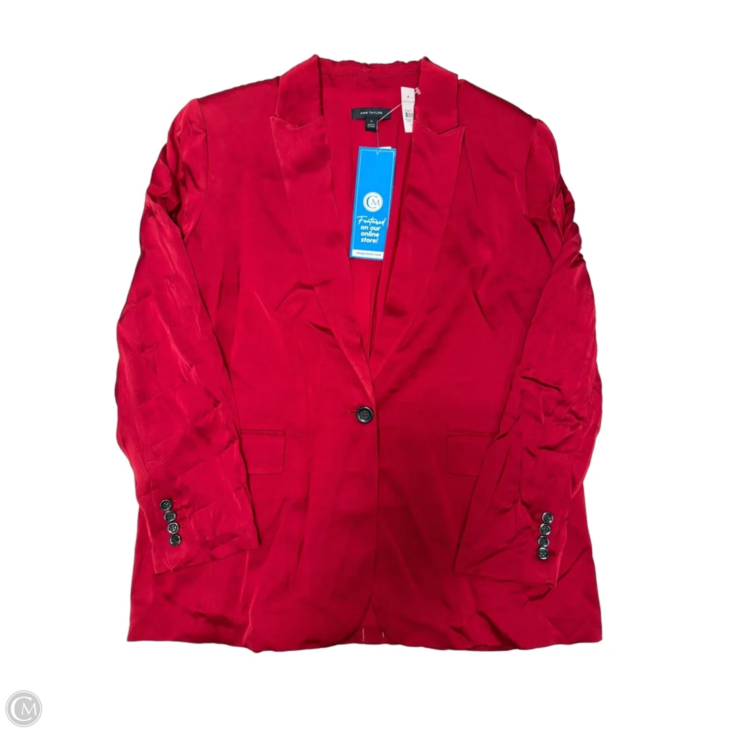 New! Blazer By Ann Taylor In Red, Size: L