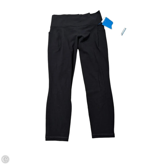 Athletic Leggings By Athleta In Black, Size: M