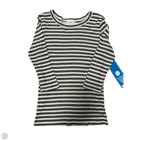 Top Long Sleeve By Anthropologie In Striped Pattern, Size: Xs