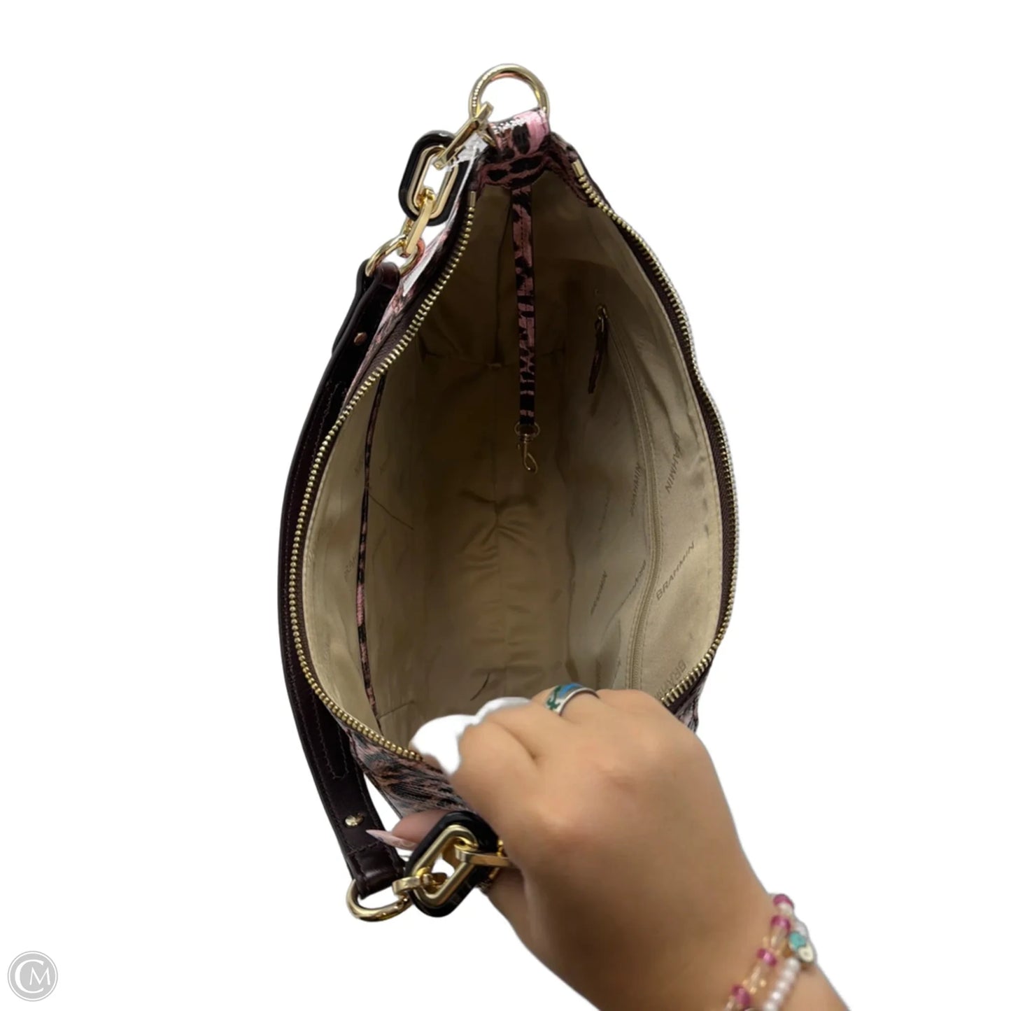 New! Brahmin Amira Designer Shoulder Handbag