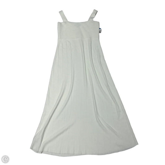 Dress Casual Maxi By Ann Taylor In White, Size: M