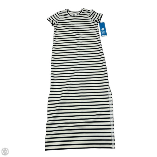 Dress Casual Maxi By Spanx In Striped Pattern, Size: Xs